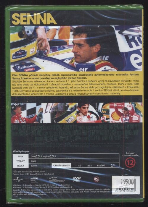 Senna: Legenda formule 1 (DVD)
