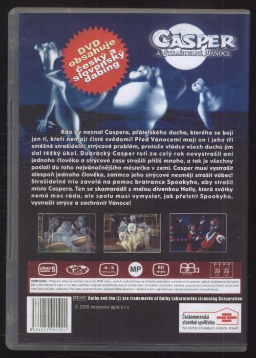Casper a strašidelné Vánoce (DVD)