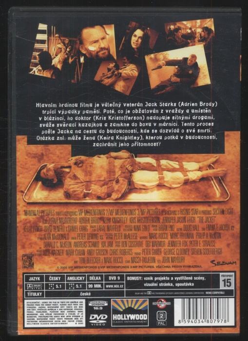 Svěrací kazajka /The Jacket/ (DVD)
