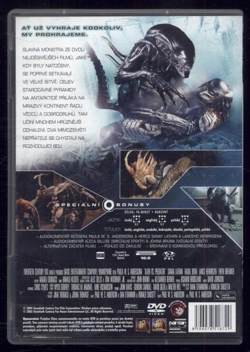 Vetřelec vs. Predátor (DVD)