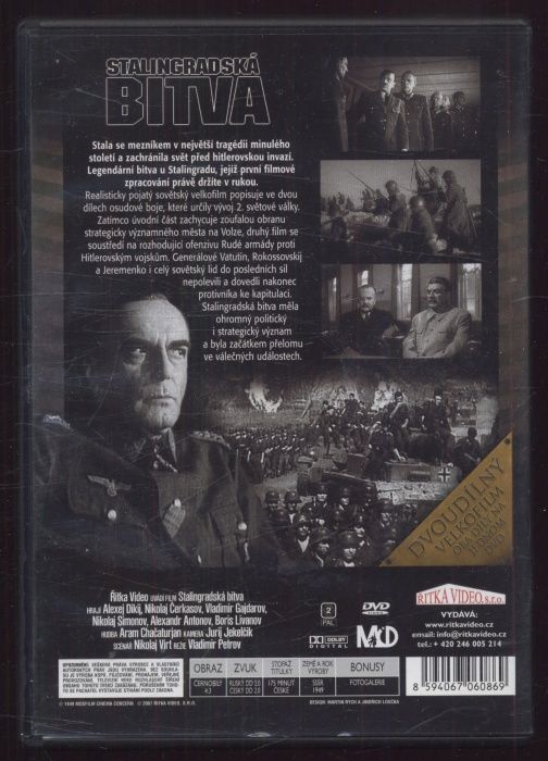 Stalingradská bitva (DVD)
