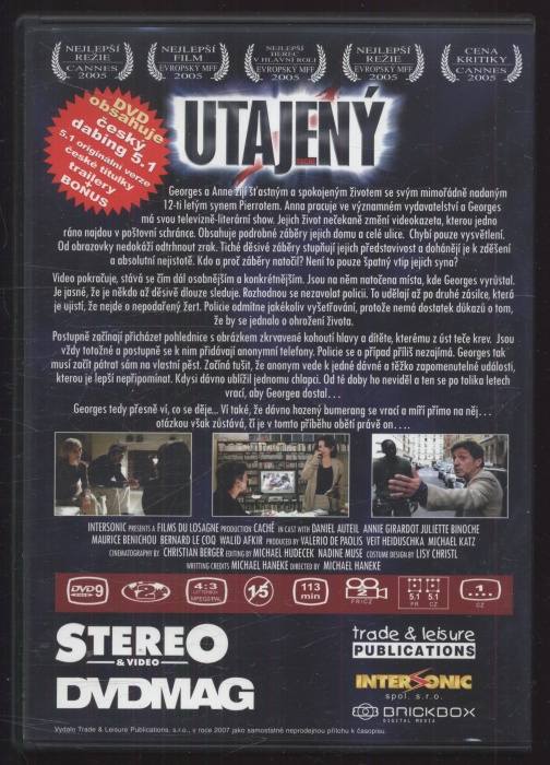 Utajený (DVD)