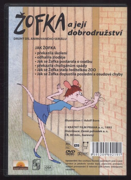 Žofka a její dobrodružství 2 (DVD)