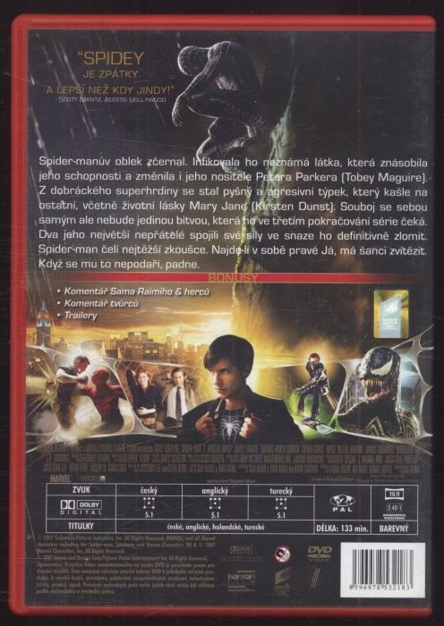 Spider-Man 3 (DVD)