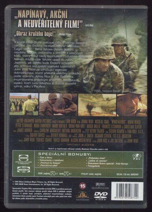 Kód navajo (DVD)
