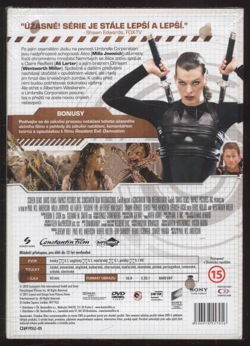 Resident Evil: Afterlife (DVD)