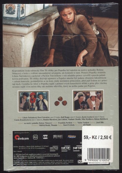 Tři oříšky pro Popelku (DVD)