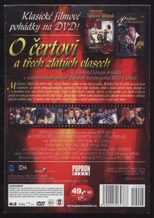 O čertovi a třech zlatých vlasech (DVD)