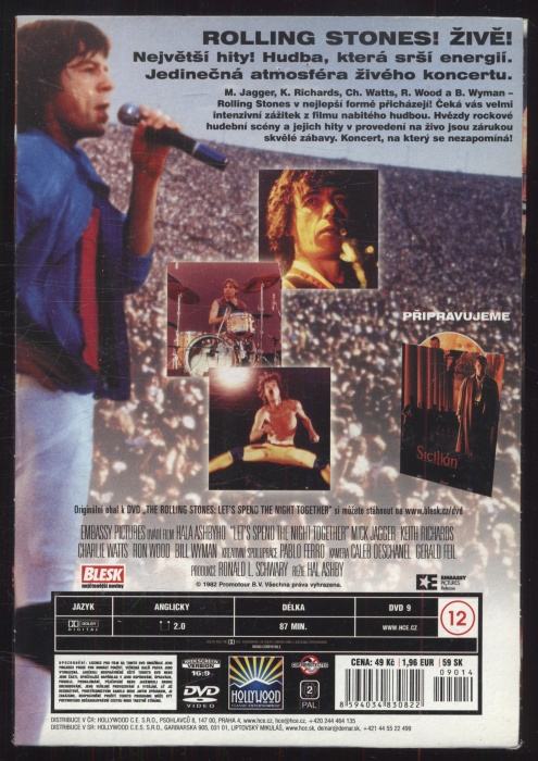 Rolling Stones: Let's Spend the Night Together (DVD)