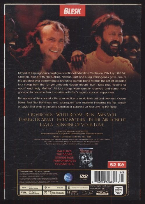 Eric Clapton & Friends Live in 1986 (DVD)