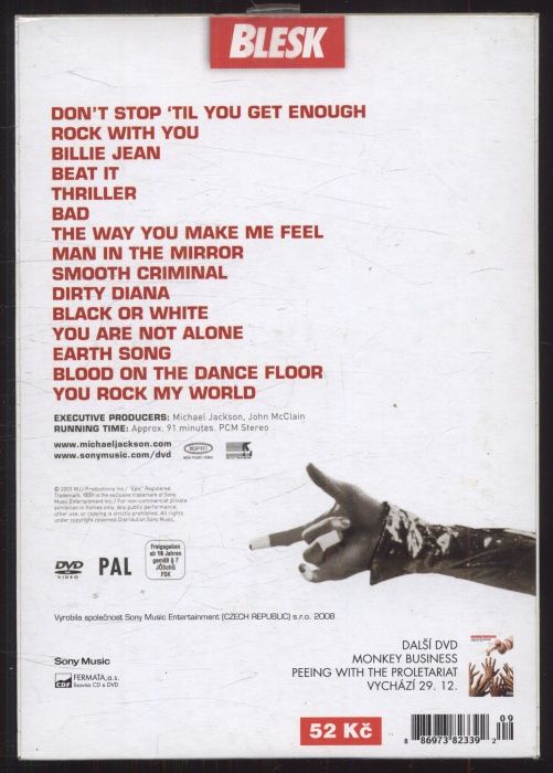 Michael Jackson: Number Ones (DVD)
