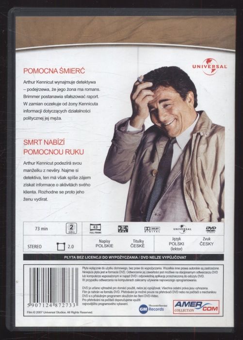 Columbo S01E02 : Smrt nabízí pomocnou ruku (DVD)