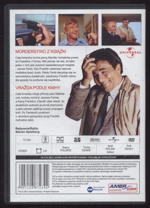 Columbo S01E01 : Vražda podle knihy (DVD)