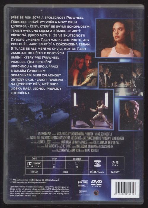 Cyborg 2 - Skleněný stín (DVD)
