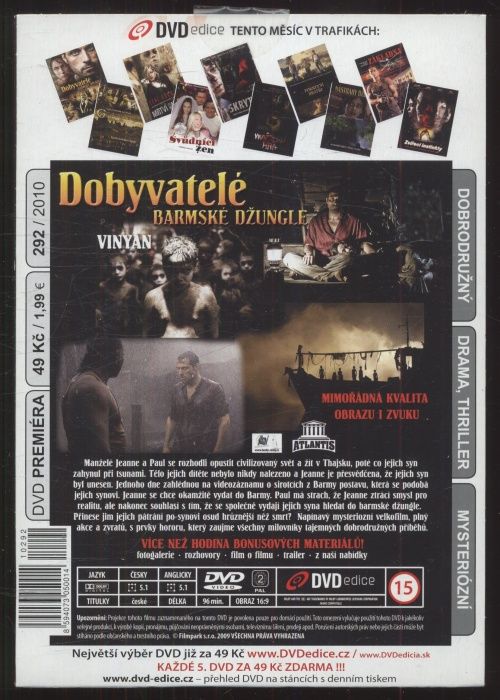 Dobyvatelé barmské džungle více (DVD)
