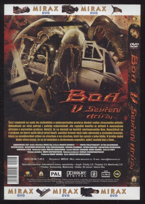 Boa - V sevření hrůzy (DVD)