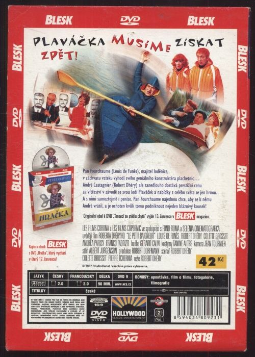 Tonoucí se stébla chytá (DVD)