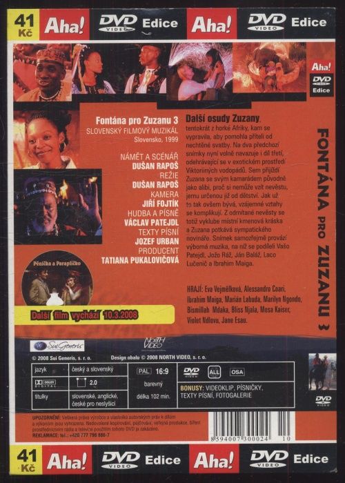 Fontána pro Zuzanu 3 (DVD)