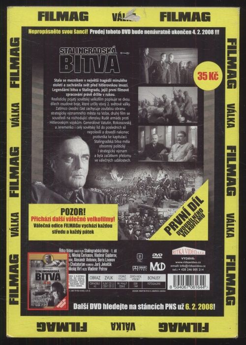 Stalingradská bitva I (DVD)