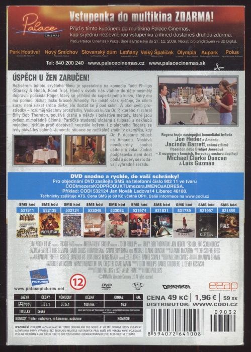 Škola svádění (DVD)