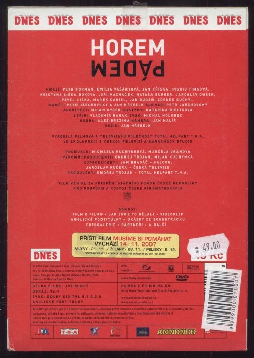 Horem pádem (DVD)