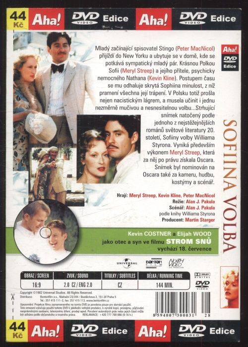Sofiina volba (DVD)