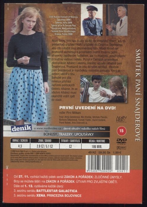Smutek paní Šnajderové (DVD)