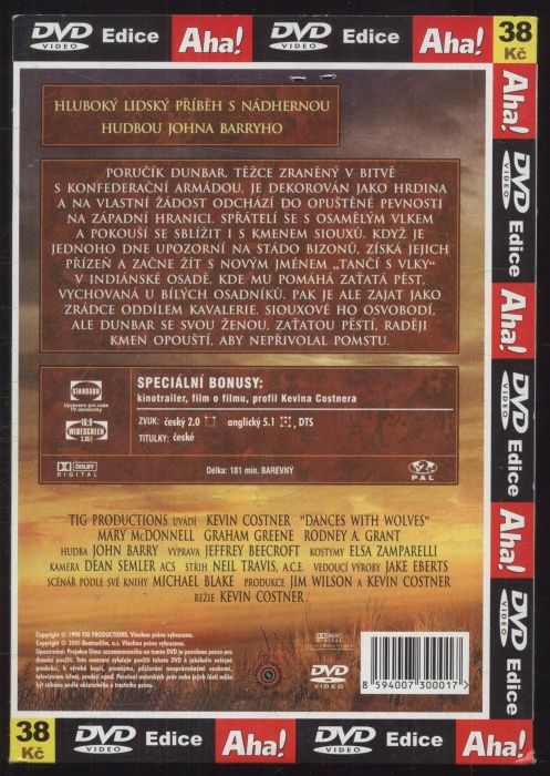 Tanec s vlky (DVD)