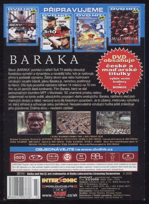 Baraka - Odysea země (DVD)