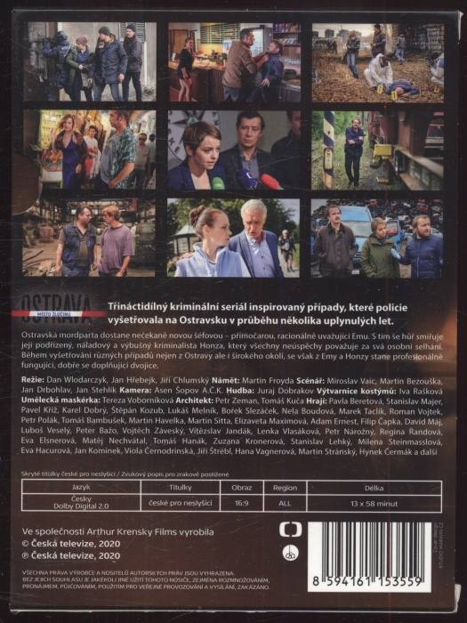 Místo zločinu Ostrava (4DVD)