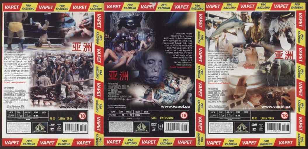 Šokující Asie 1, 2, 3 (3DVD)