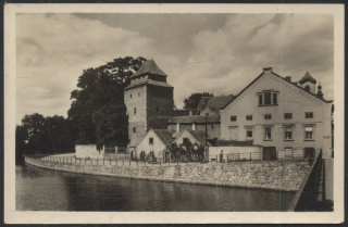 České Budějovice. U hradební věže zv. Železná panna