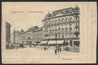Budapest. Lipót-körút - Leopolds Ring.