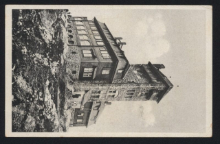 Ještěd. Rozhledna. (Jeschkenhaus bei Reichenberg, Sudetengau)