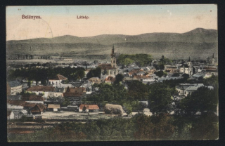 Beiuș. Belényes. Látkép. 