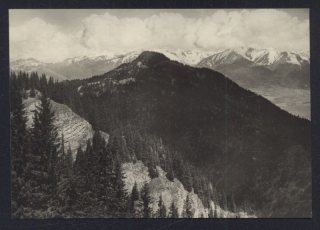 Nízké Tatry, Poľudnica, v pozadí Liptovské hole