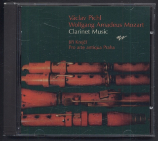 Wolfgang Amadeus Mozart, Václav Pichl, Jiří Krejčí, Pro Arte Antiqua Praha - Clarinet Music (CD)