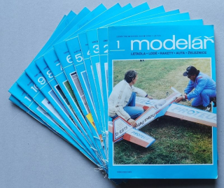 Modelář 1992 (kompletní 43. ročník, 12 čísel)