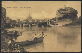 Roma (Řím). Tevere e Castel Sant' Angelo