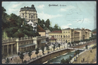 Karlovy Vary. Karlsbad. Kurhaus.