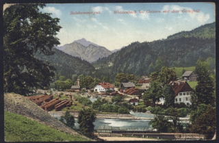 Weissenbach bei Goisern mit dem Gamsfeld (Salzkammergut)