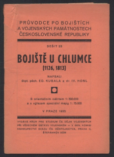 Kubala, Eduard; Honl, Ivan - Bojiště u Chlumce (1126, 1813)