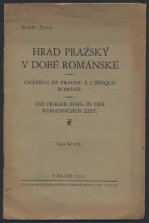 Fiala, Karel - Hrad pražský v době románské