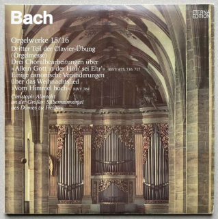 Johann Sebastian Bach - Christoph Albrecht - Bachs Orgelwerke Auf Silbermannorgeln 15/16 (2LP)