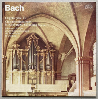 Bach, Johannes Schäfer - Orgelwerke 19 (Choralbearbeitungen In Kirnbergers Sammlung BWV 690-713) (LP)