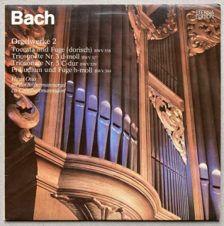 Johann Sebastian Bach, Hans Otto - Orgelwerke 2 : Hans Otto An Der Silbermannorgel Zu Grosshartmannsdorf (LP)