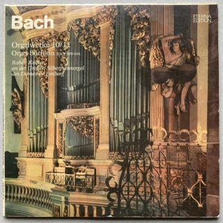 Bach, Robert Köbler - Orgelwerke 10/11 / Orgel-Büchlein BWV 599-644 (Robert Köbler An Der Großen Silbermannorgel Des Domes Zu Freiberg) (2LP)