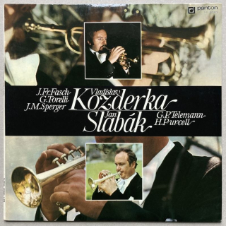 Vladislav Kozderka / Jan Slabák ; J. Fr. Fasch, G. Torelli, J. M. Sperger, G. P. Telemann, H. Purcell - Vladislav Kozderka / Jan Slabák (LP)