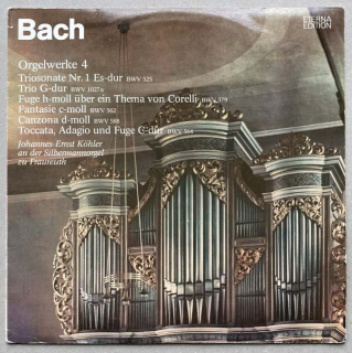 Bach, Johannes-Ernst Köhler - Orgelwerke 4 (LP)