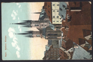 Cheb. Eger. Kathol. Kirche.